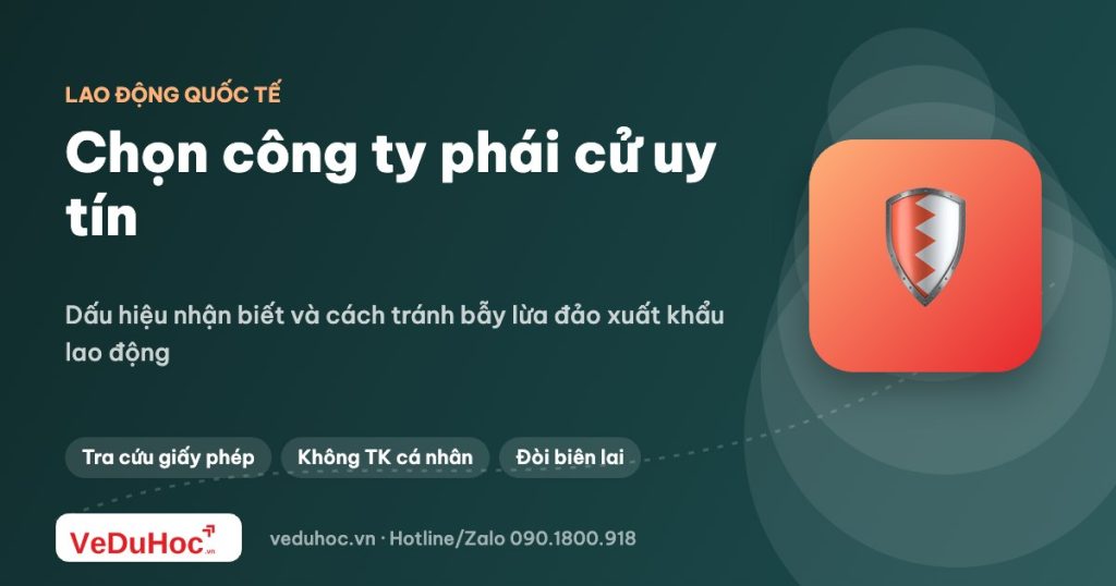 Chọn công ty phái cử uy tín: dấu hiệu nhận biết và tránh lừa đảo