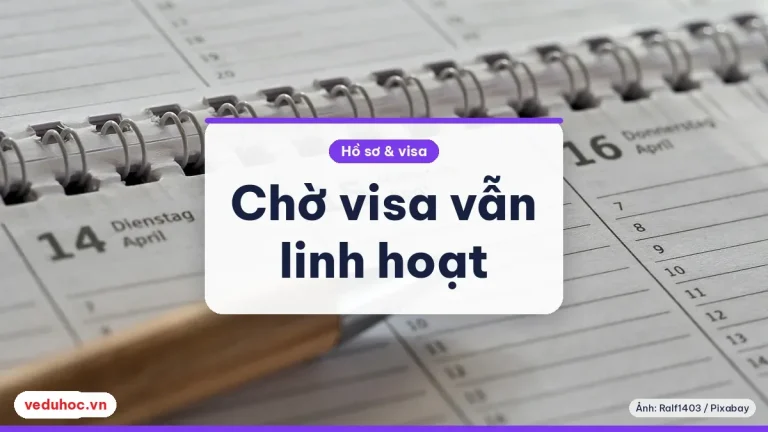 Đang chờ visa du học: cách giữ lịch bay linh hoạt mà không rối