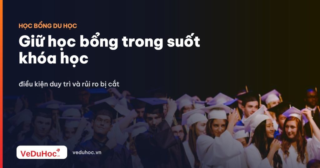 Retaining a scholarship throughout the course: retention conditions and risks of termination