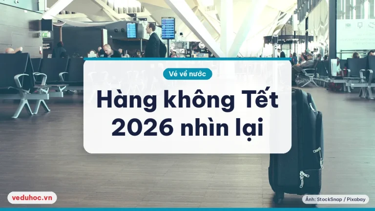 Hàng không Tết 2026 nhìn lại: 61% chuyến đúng giờ, bài học nối chuyến