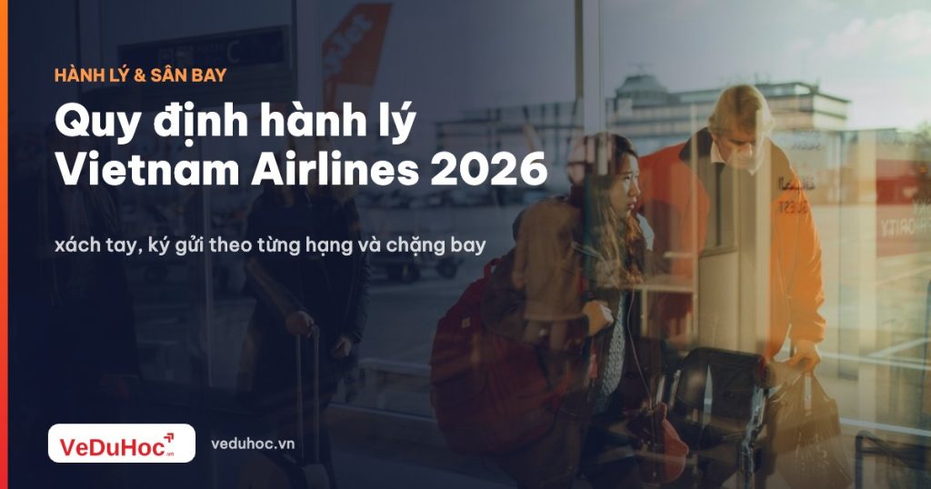 Vietnam Airlines 2026 baggage regulations: carry-on and checked baggage according to each class and flight route
