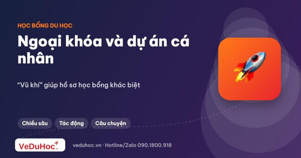 Hoạt động ngoại khóa và dự án cá nhân: “vũ khí” giúp hồ sơ học bổng khác biệt