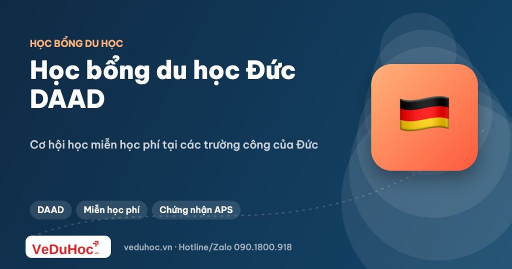 Học bổng du học Đức: DAAD và cơ hội học miễn học phí