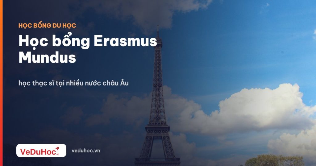 Erasmus Mundus Scholarship: study master's degree in many European countries