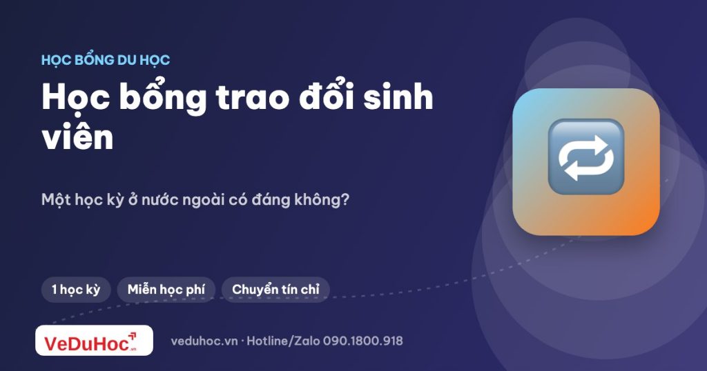 Học bổng trao đổi sinh viên ngắn hạn: một học kỳ ở nước ngoài có đáng không?