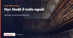 Học thuật ở nước ngoài: cách học, thi cử và tránh đạo văn