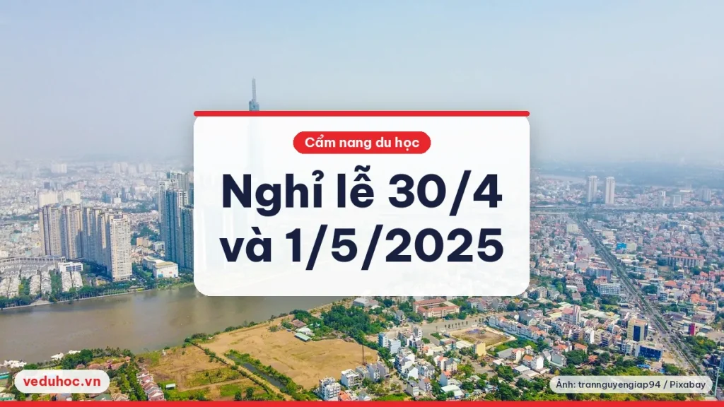Toàn cảnh sông Sài Gòn và các toà nhà cao tầng nhìn từ trên cao, minh hoạ TP.HCM dịp lễ 30/4
