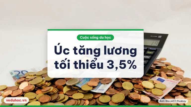 Úc tăng lương tối thiểu 3,5% từ 1/7/2025: du học sinh cần biết