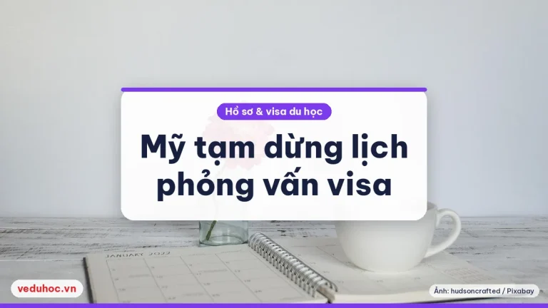 Mỹ tạm dừng xếp lịch phỏng vấn visa sinh viên từ 27/5/2025: nên làm gì