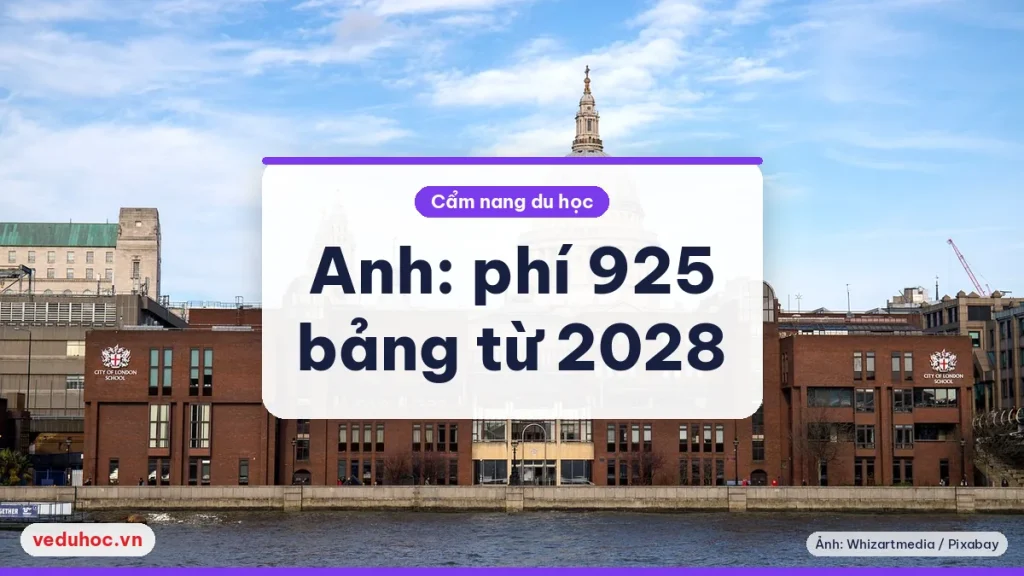 Ảnh minh hoạ chủ đề phí sinh viên quốc tế Anh 2028