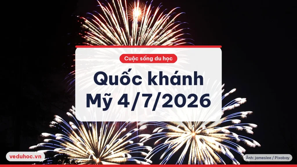 Pháo hoa nổ trên bầu trời đêm, minh hoạ Quốc khánh Mỹ 4/7