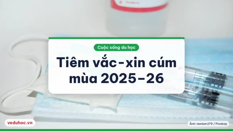 Mùa cúm 2025–26: du học sinh ở Mỹ và Anh tiêm vắc-xin cúm thế nào