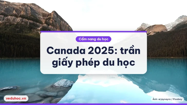 Canada 2025: trần 437.000 giấy phép du học, PAL/TAL và mốc 2025-2027