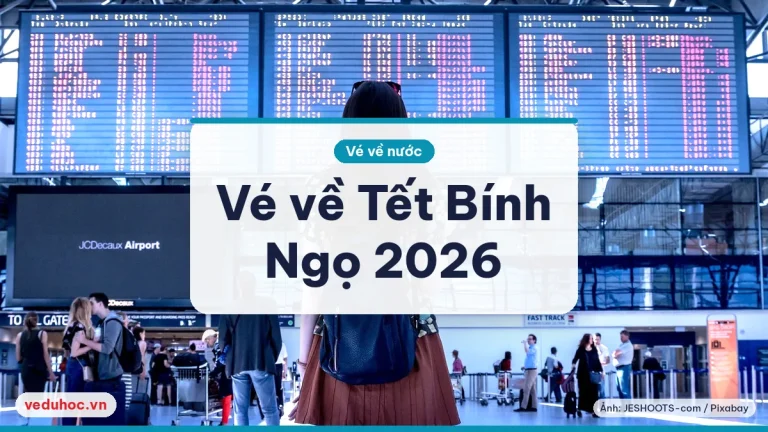 Vé về Tết Bính Ngọ 2026: đọc số liệu đặt chỗ và bay đêm khi chốt vé